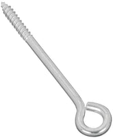 National Hardware N220-673 Lag Screw Eye, 1-1/2 in L Thread, 5 in OAL, 120 lb Working Load, Steel, Zinc